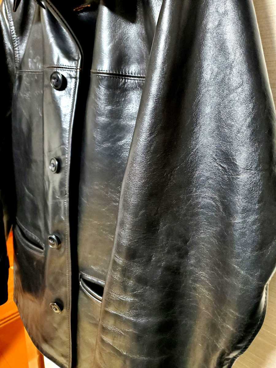 最終値下げ》632US NEW CARCOAT Schott 茶芯牛革 ショット カー 最終値下げ》632US NEW CARCOAT Schott 茶芯牛革 ショット カー