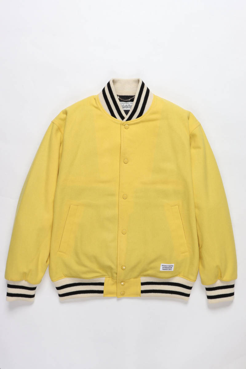 WACKO MARIA ワコマリア VARSITY JACKET Mサイズ YELLOW 定価58300円