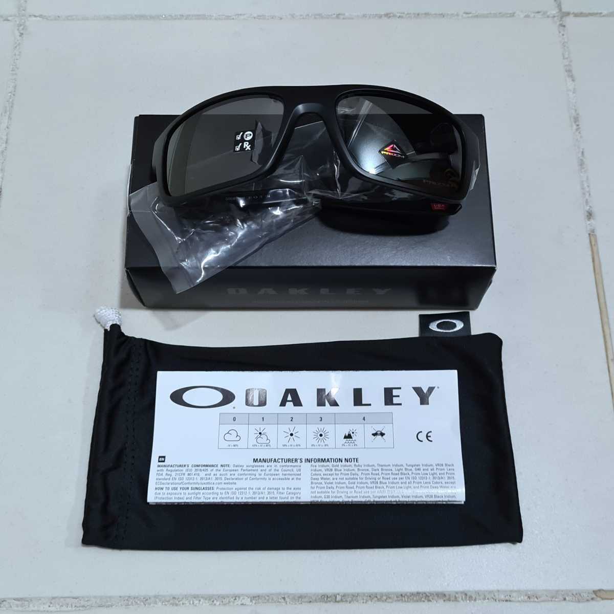 新品 偏光レンズ OAKLEY DROP POINT オークリー ドロップ ポイント PRIZM BLACK POLARIZED プリズム ブラック ポラライズド サングラスの画像3