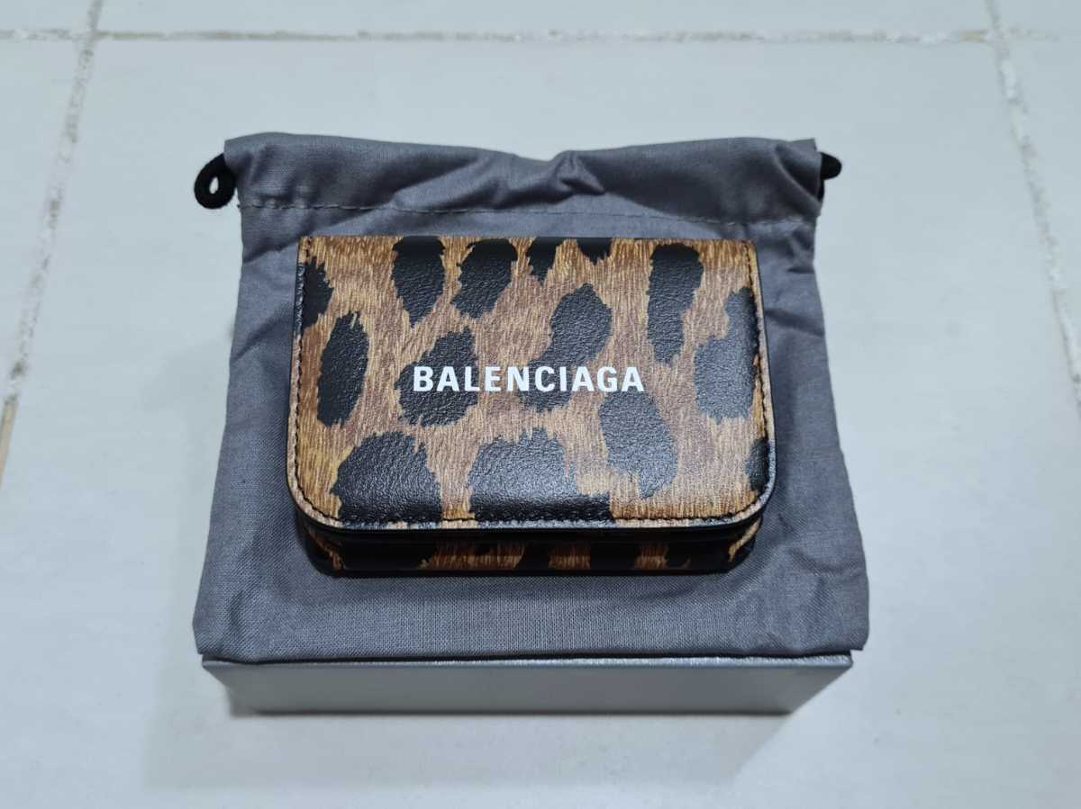 BALENCIAGA バレンシアガ 三つ折財布 ミニウォレット