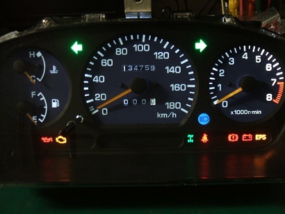v^[ Daihatsu ] Hijet TE-S210P 4WD 180km спидометр ( модифицировано!)^v
