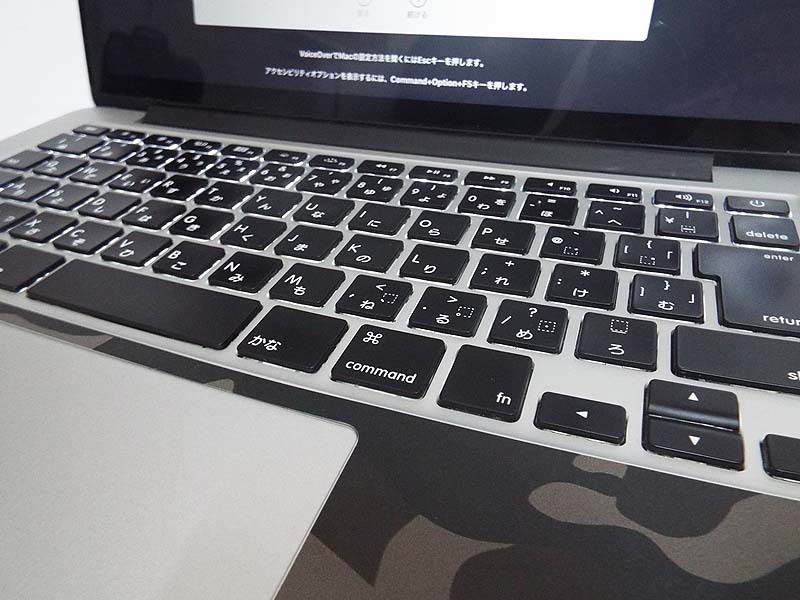 良品 Apple MacBook Pro Retina 13-inch Late 2013 core i5 8GB SSD256GB ME866J/A マックブック ノートPC_画像3