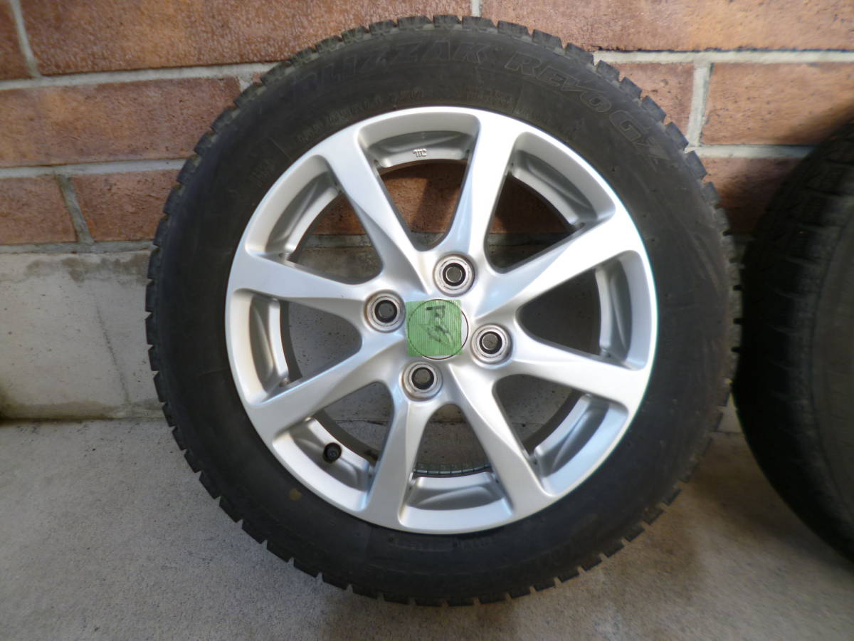 正規品直輸入】 ダイハツ純正14+ 155/65r14 新品BSスタッドレス
