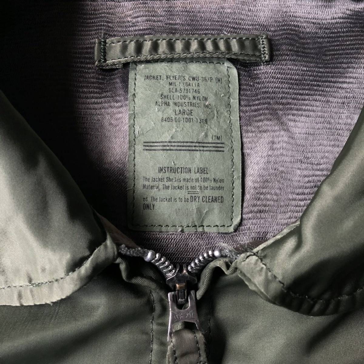 格安saleスタート】 Jacket Flight Nylon USAF民間 CWU-36/P(N
