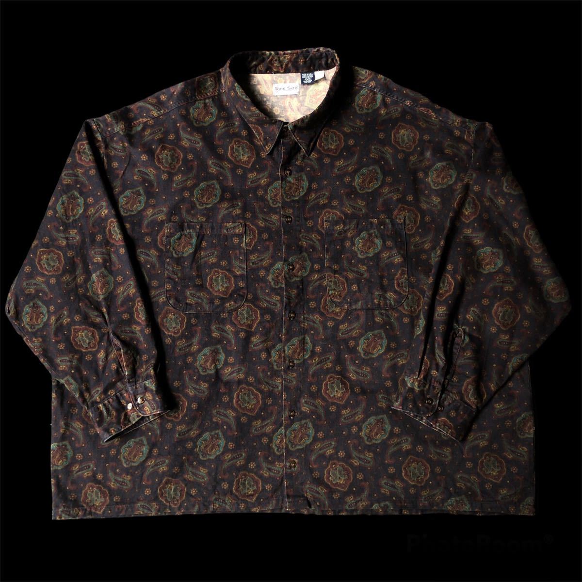 定番のお歳暮&冬ギフト Pattern Paisley KingSize 90s 4XB アメリカ製