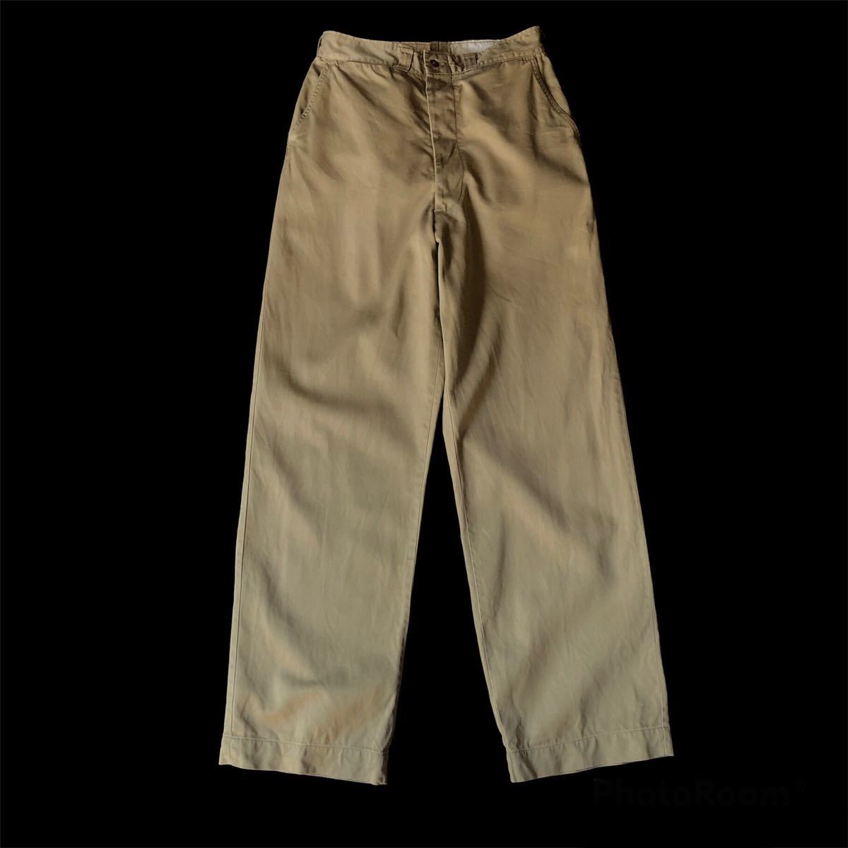 97%OFF!】 50s US.Army Chino Trousers 1953年製 30×33 50年代