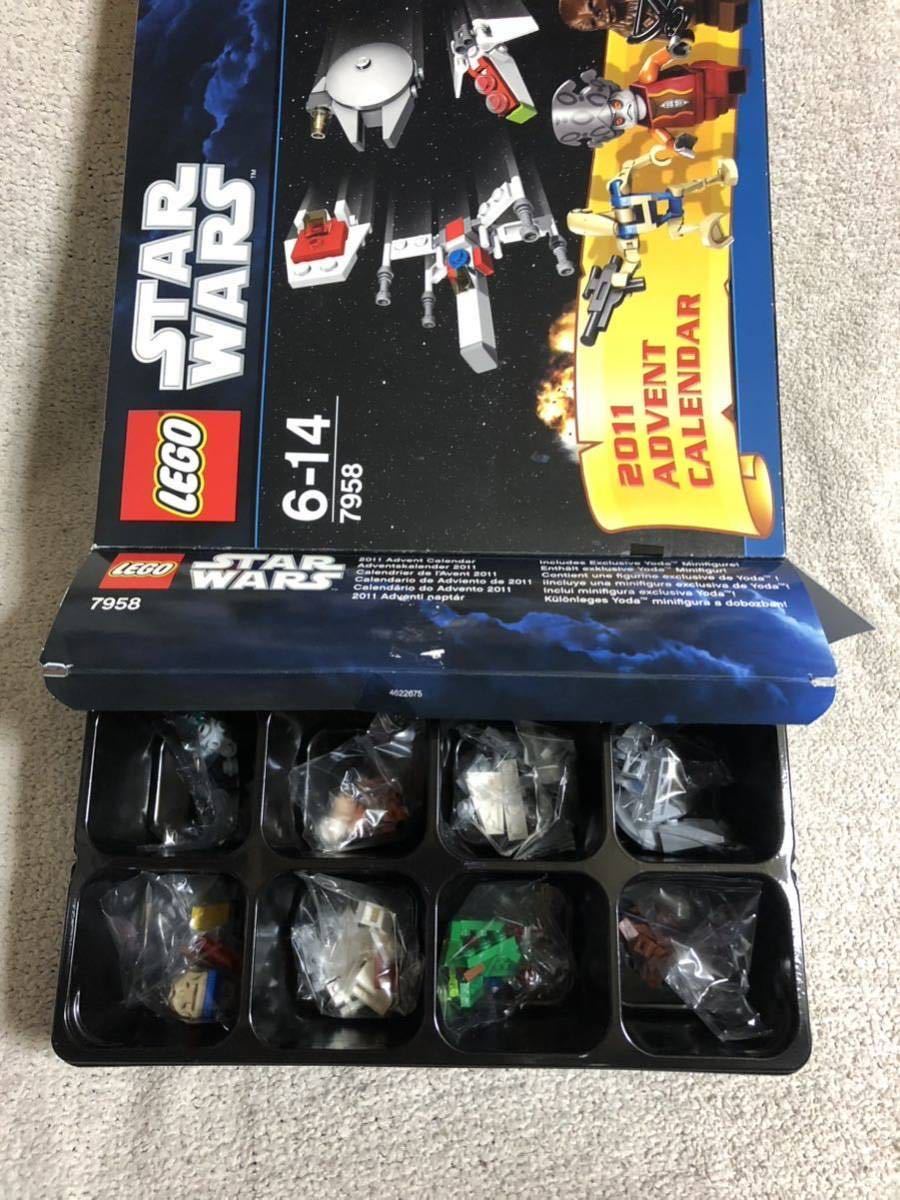 新品未使用 廃版 2011年 STAR WARS/スターウォーズ LEGO/ レゴ 2011 ADVENT CALENDAR/アドベントカレンダー 6-14/7958_画像5