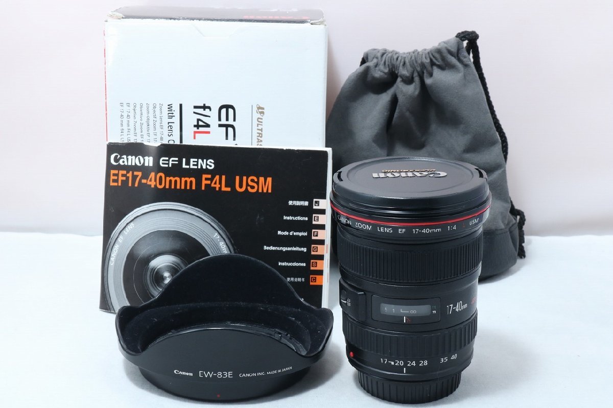 激安な Canon EF17-40mm F4L USMフルサイズ用 sushitai.com.mx