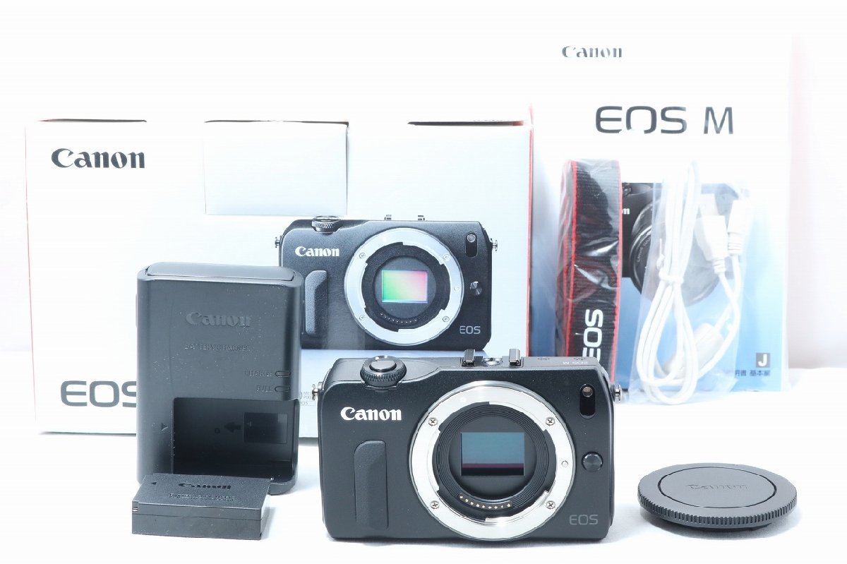 日本産】 □新品級□ CANON キヤノン ミラーレス一眼カメラ EOS M