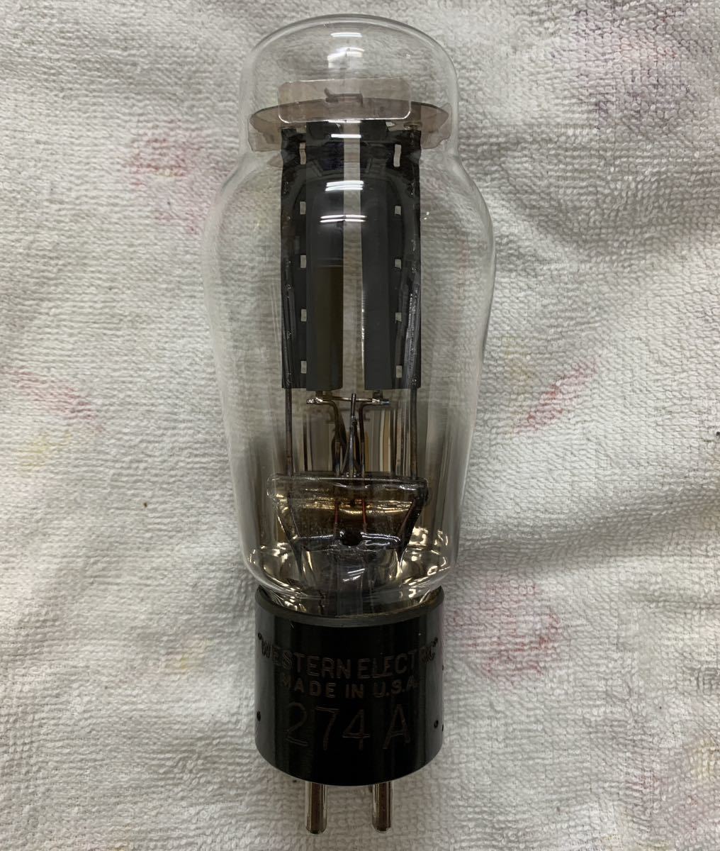 Western Electric ウェスタンエレクトリック 274A 刻印 真空管 1 Western Electric ウェスタンエレクトリック 274A 刻印 真空管 1