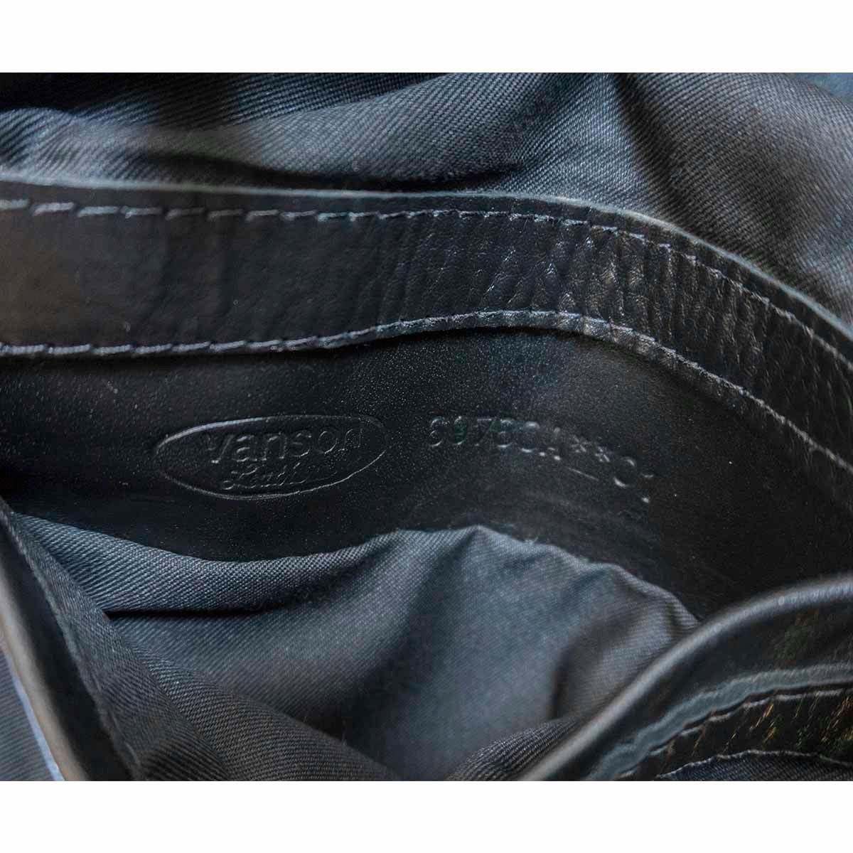 [ big size / rare model ] VANSON [COMT single rider's jacket ]46 leather comet USA made Vanson y2212202