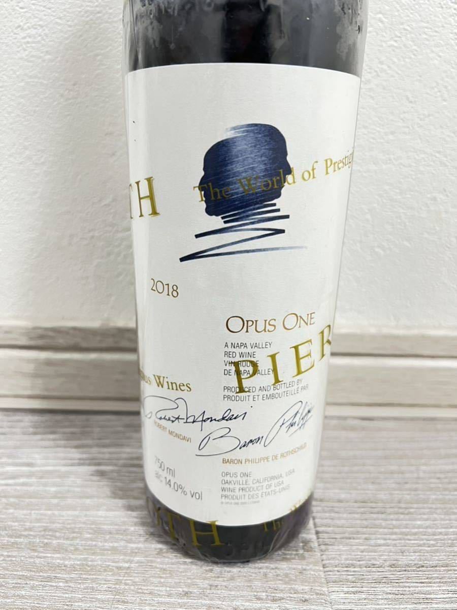 OPUS ONE オーパスワン 2018 750ml 14.0% 未開栓ワイン 赤 アメリカ 