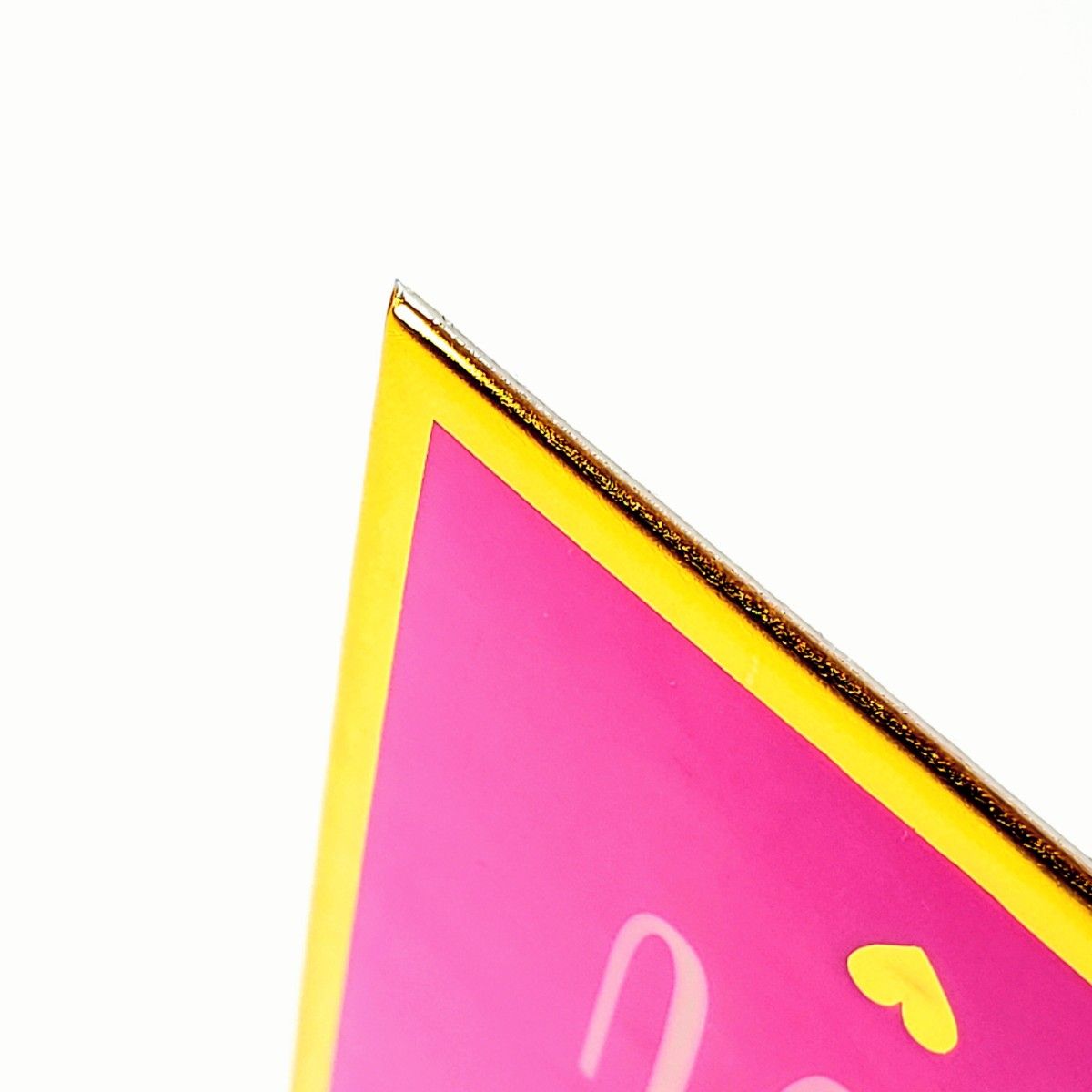 新品 多目的カード クリスマスカード メッセージカード ぷっくり立体 封筒セット グリーティングカード バレンタインカード ピンク