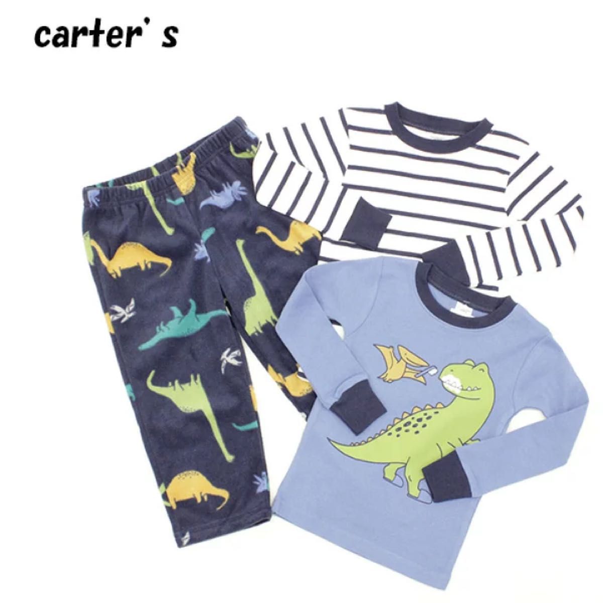 carter's カーターズ キッズ ルームウェア ボーイズ パジャマ3点　8T