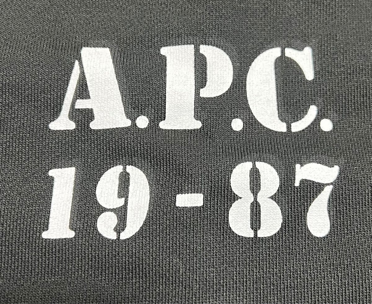 未使用　A.P.C. アーペーセー　スウェット　トレーナー　ブラック