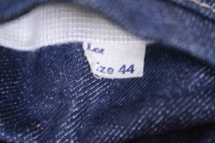 VintageOriginal 70's Schott デニムライダースジャケット 表記44 中綿入り ショット ヴィンテージ古着 バイカー USA製 アメカジ_画像9