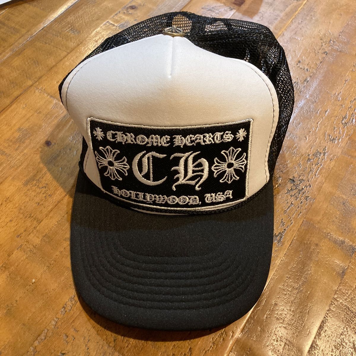クロムハーツ CHROME HEARTS トラッカーキャップ デニム フレア-
