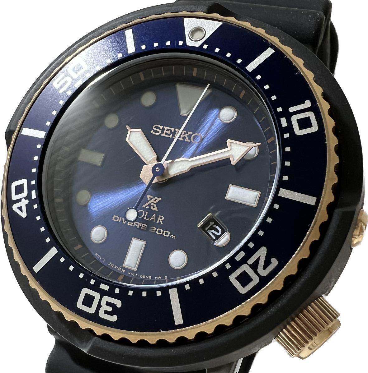 Yahoo!オークション - 1円〜 H 美品 SEIKO セイコー プロスペックス ダ...