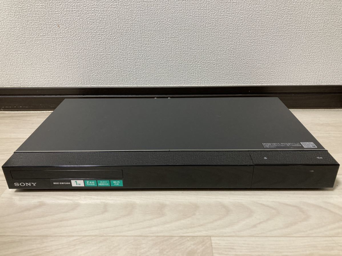 1220 BDZ-EW1200 動作品 2TB換装 即決 ソニー SONY ブルーレイ