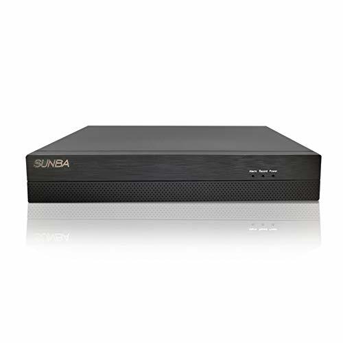 SUNBA 4K NVR 10CH 顔検知防犯監視ネットワークレコーダー (NVR-F8010SE-4K) - ハードディスク無し 一年間_画像1