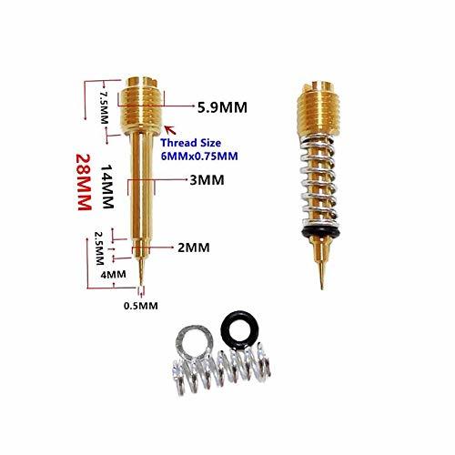 2セットモーターサイクルキャブレター修理キット、KPS ZZR250 / EX250-E/F/G/H GPX-250R /_画像5