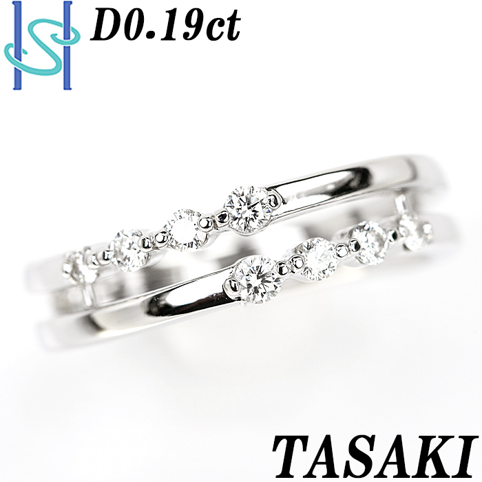 福袋セール】 リング ダイヤモンド 田崎真珠 タサキ 0.19ct SH80340