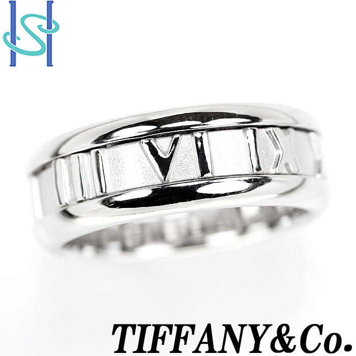 輝く高品質な アトラス ティファニー リング SH81417 中古 美品 送料無料 TIFFANY 石なし 地金 ホワイトゴールド K18 ホワイトゴールド 輝く高品質な アトラス ティファニー リング SH81417 中古 美品 送料無料 TIFFANY 石なし 地金 ホワイトゴールド K18 ホワイトゴールド