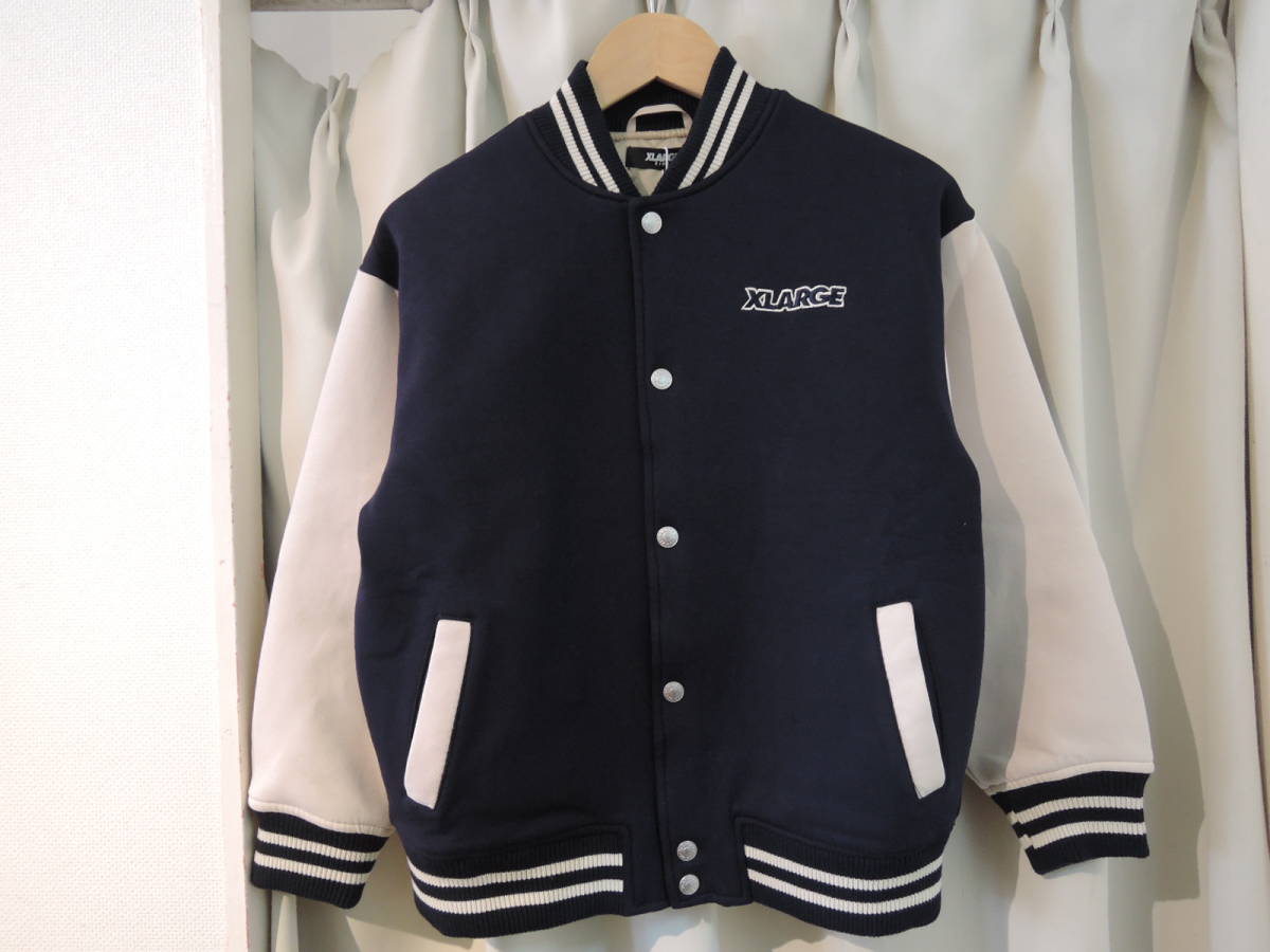 X-LARGE エクストララージ XLARGE Kids スタジャン ネイビー 140サイズ 最新 ZOZOTOWN 完売 人気商品