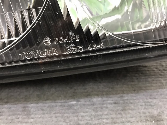 イプサム SXM10G/SXM15G 純正 右ヘッドライト/ランプ ハロゲン 刻印イ KOITO 44-3 トヨタ(125845)_画像8