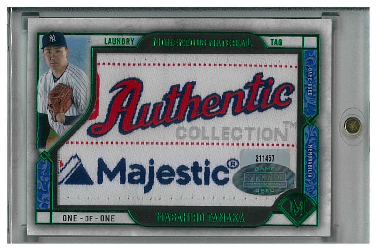 田中将大 2017 TOPPS MUSEUM COLLECTION TAG PATCH パッチ スポーツ
