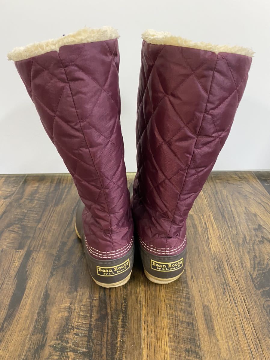 L.L.Bean ウインターブーツ USA製 8M レディース　25.0cm スノーブーツ エルエルビーン bean boots ビーンブーツ_画像7