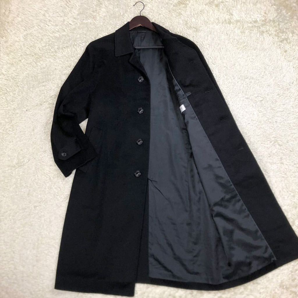 2021 カシミヤ100% トレンチコート ブラック 黒 比翼 M 新品
