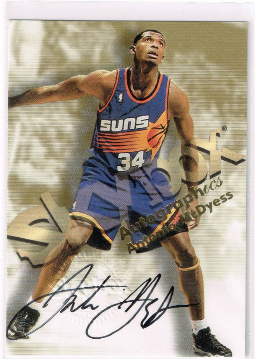 1998-99 NBA SKYBOX Autographics Antonio Mcdyess Auto Autograph スカイボックス アントニオ・マクダイス 直筆サイン 98-99