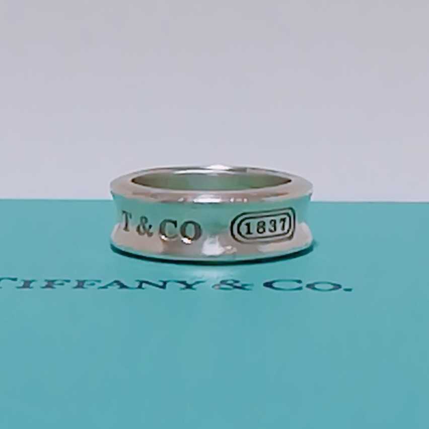 TIFFANY&CO ティファニー 1837 ナロー リング シルバー 8号 3.5g