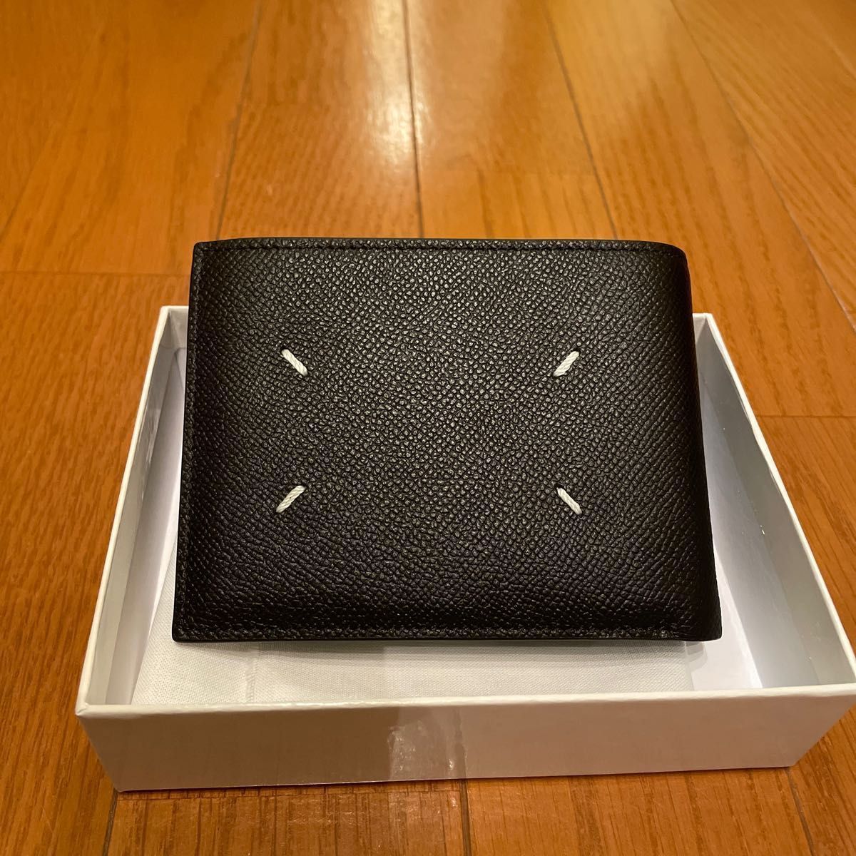 メゾン マルジェラ/MAISON MARGIELA 財布 二つ折り財布 黒 新品 メンズ