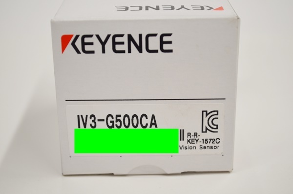 未使用 キーエンス KEYENCE 超小型モデル センサヘッド IV3-G500CA 税込 送料無料