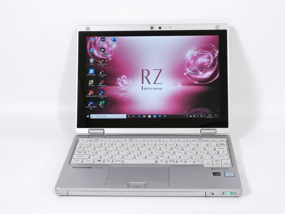 がある】 『 累積使用730時間 』Let'sNote ◇ CF-RZ6 ◇ タッチパネル