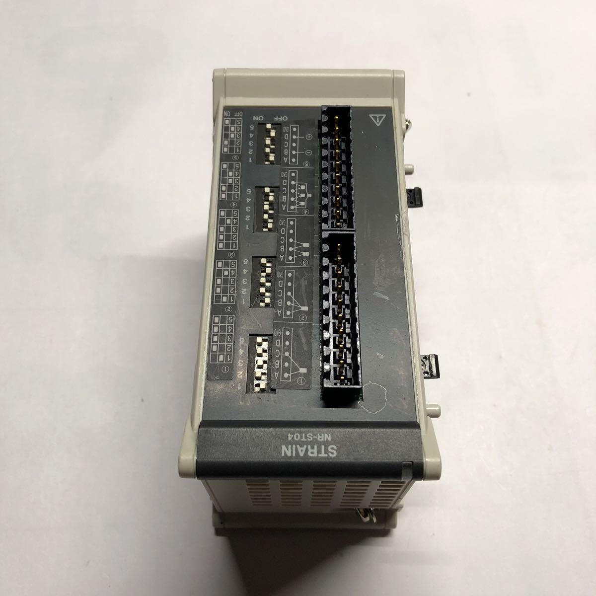KEYENCE NR-ST04 マルチ入力データロガー ひずみ計測ユニット /w