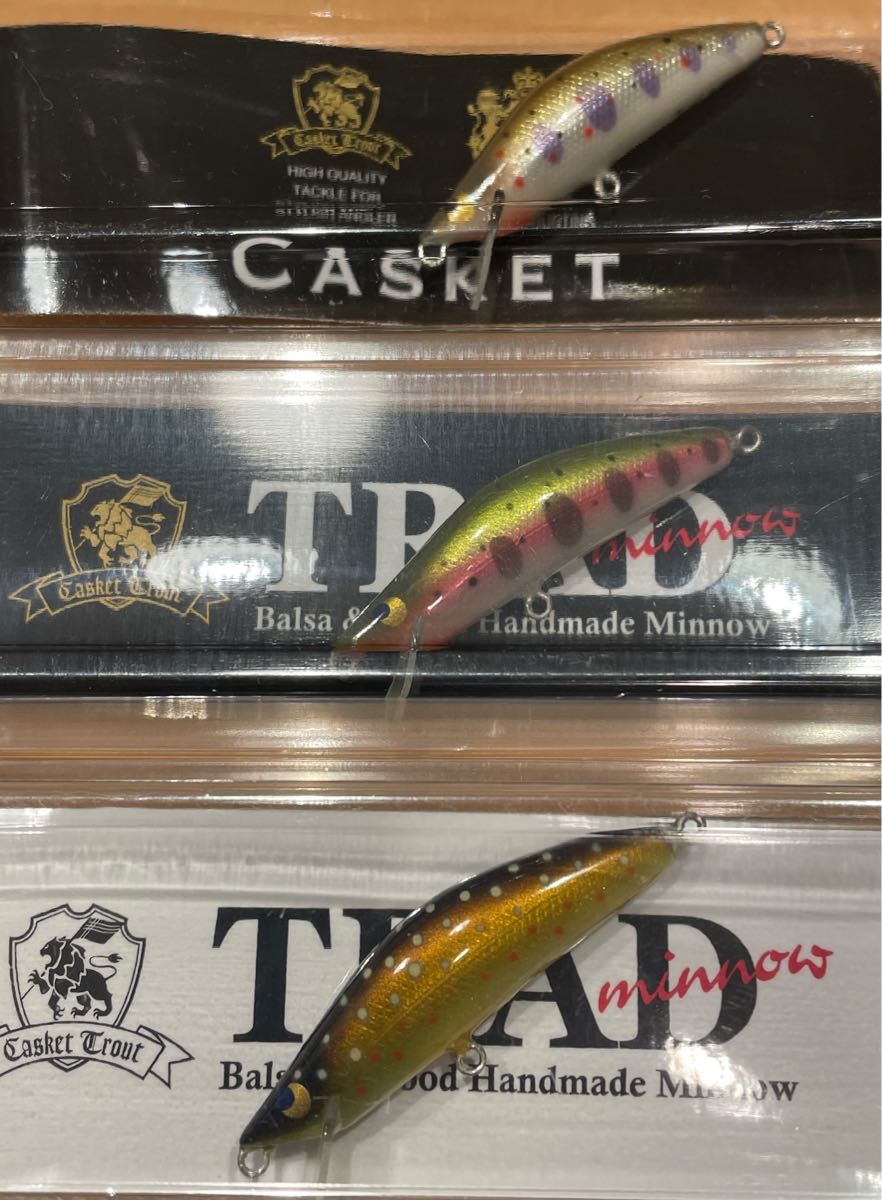人気定番の 激レア カスケット トラッド トラッドミノー バルサ