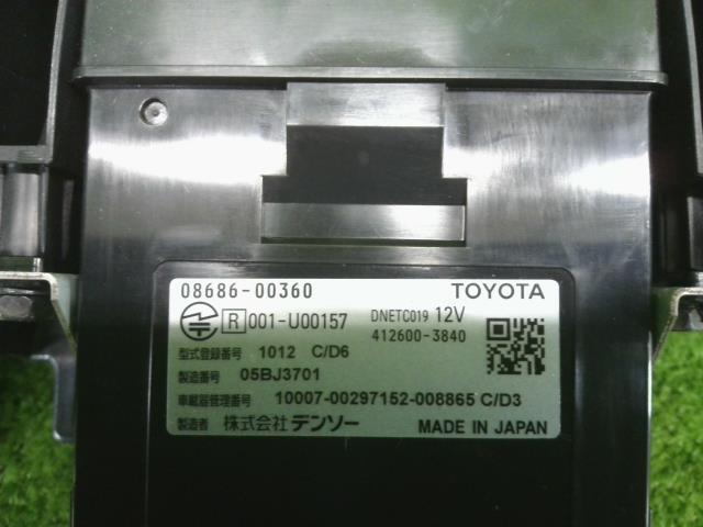 プリウス ZVW55 ZVW5 ETC トヨタ純正 配線・アンテナ付 DENSO 08686-00360 412600-3840_画像8