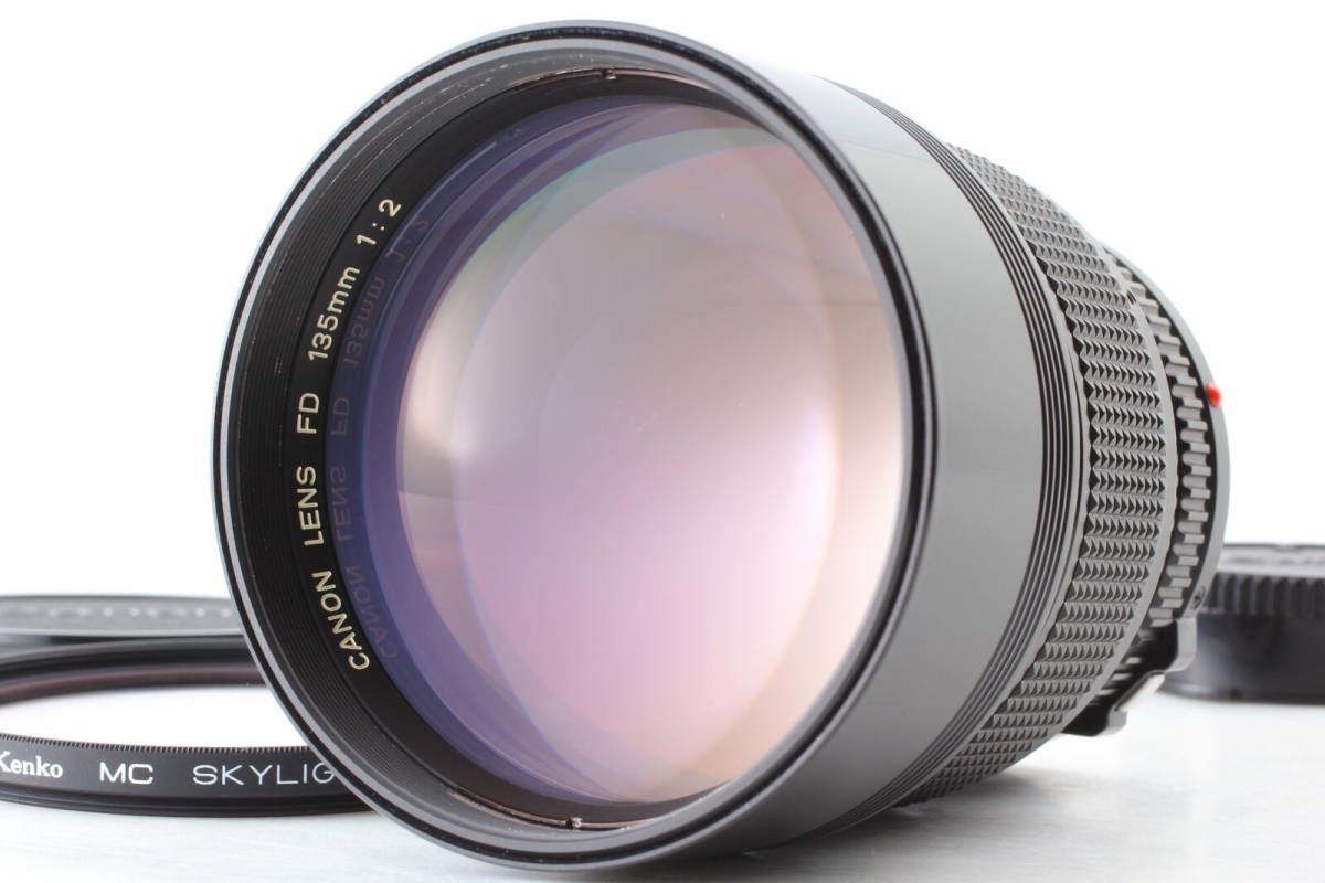 ☆美品☆ Canon キャノン New FD NFD 135mm f/2 MF Telephoto Portrait