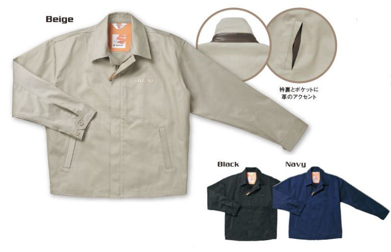 スズキ純正 コットンブルゾン L/ネイビー スズキ オリジナル 用品