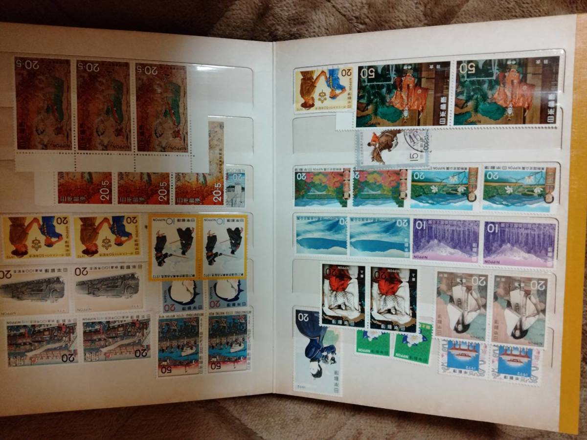 記念切手帳　記念切手　昭和　1964年オリンピック東京大会にちなむ寄付金つき、など　切手たくさん_画像10
