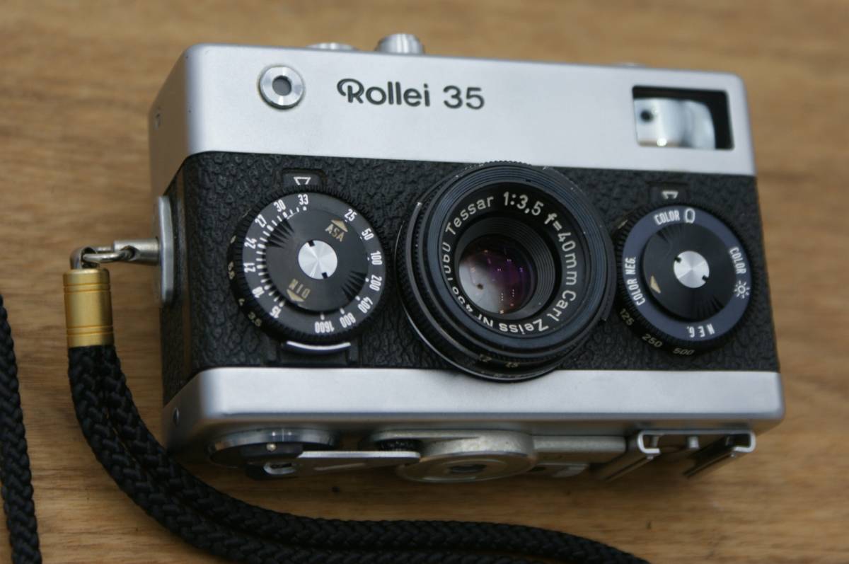 8048 良品 Rollei ドイツ製 露出計OK 35 シルバー カメラ、光学機器