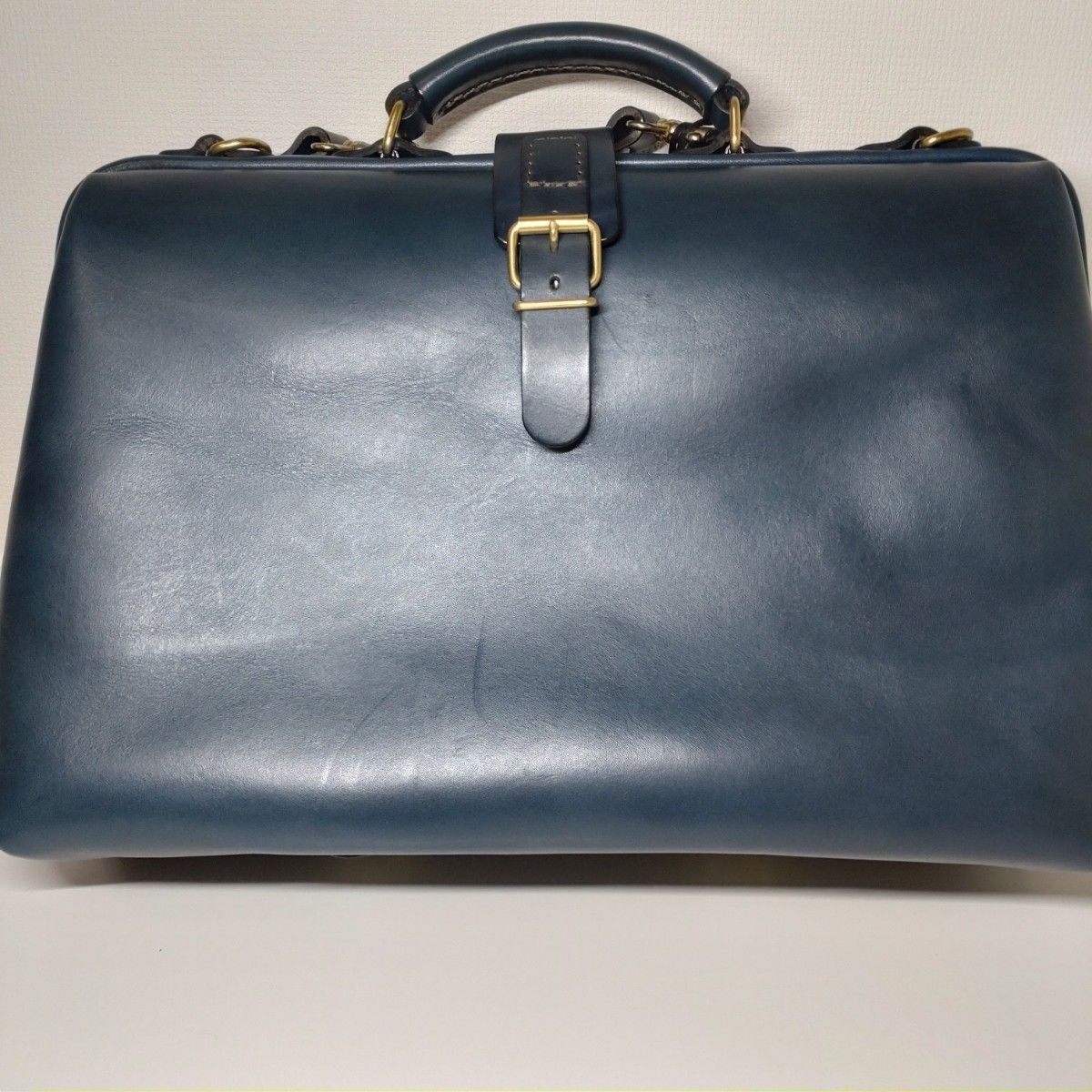 超爆安 タグ付未使用 GLOUCESTER ROAD ダレスバッグ 本革レザーバッグ