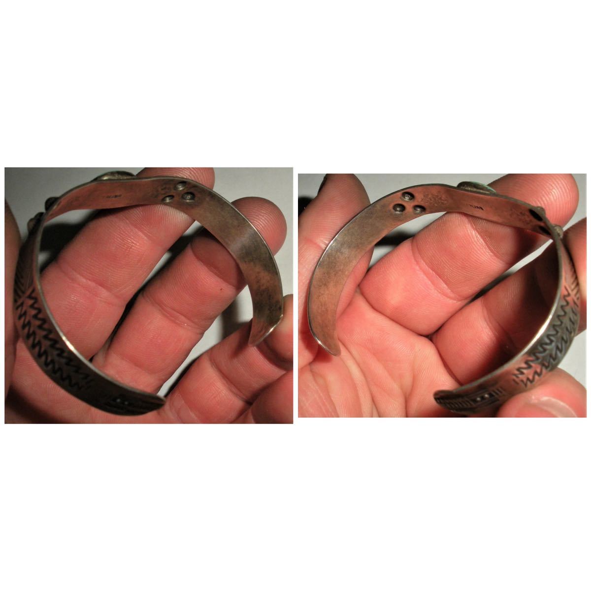超希少!!VTG NAVAJO 1920's TURQUOISE SILVER BANGLE SNAKE 超希少!!VTG NAVAJO 1920's TURQUOISE SILVER BANGLE SNAKE