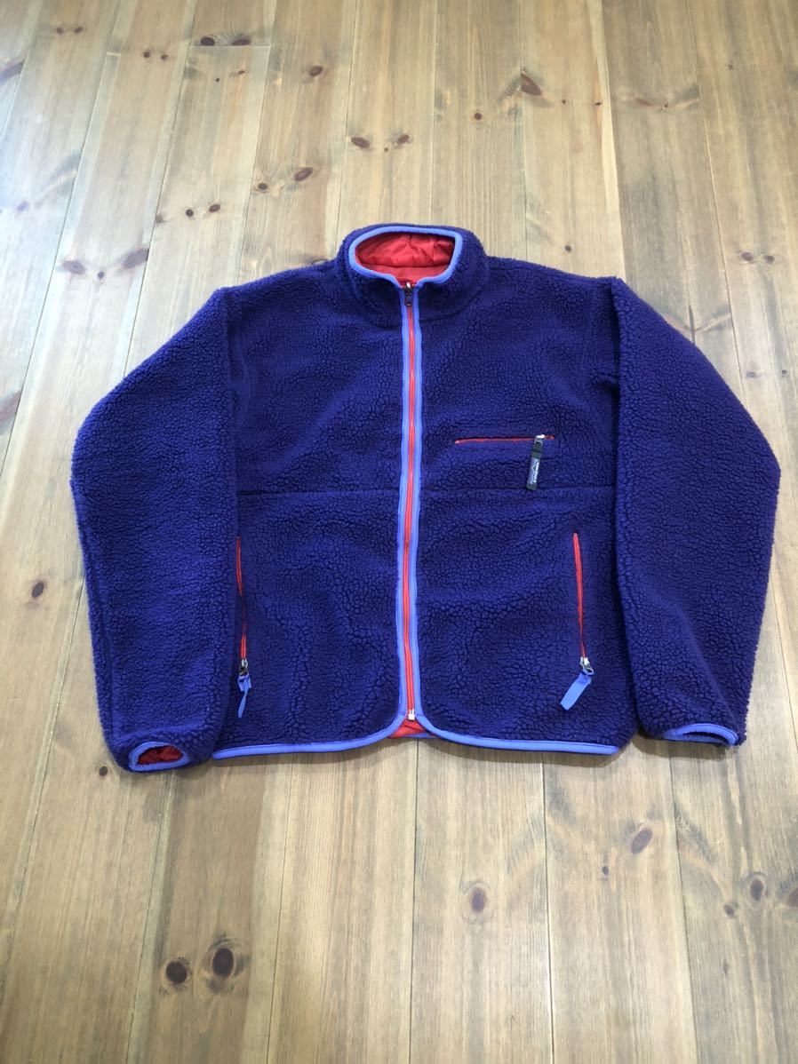 美品 パタゴニア 92年製 グリセード size L エッグプラント USA製 /検