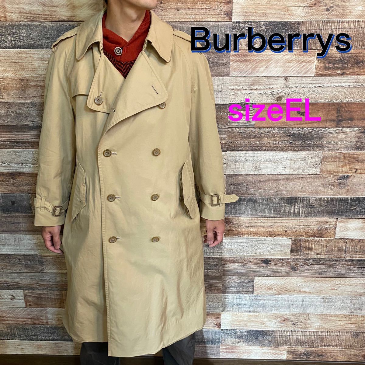 国内即発送】 バーバリー Burberrys ノバチェック トレンチコート 汚れ