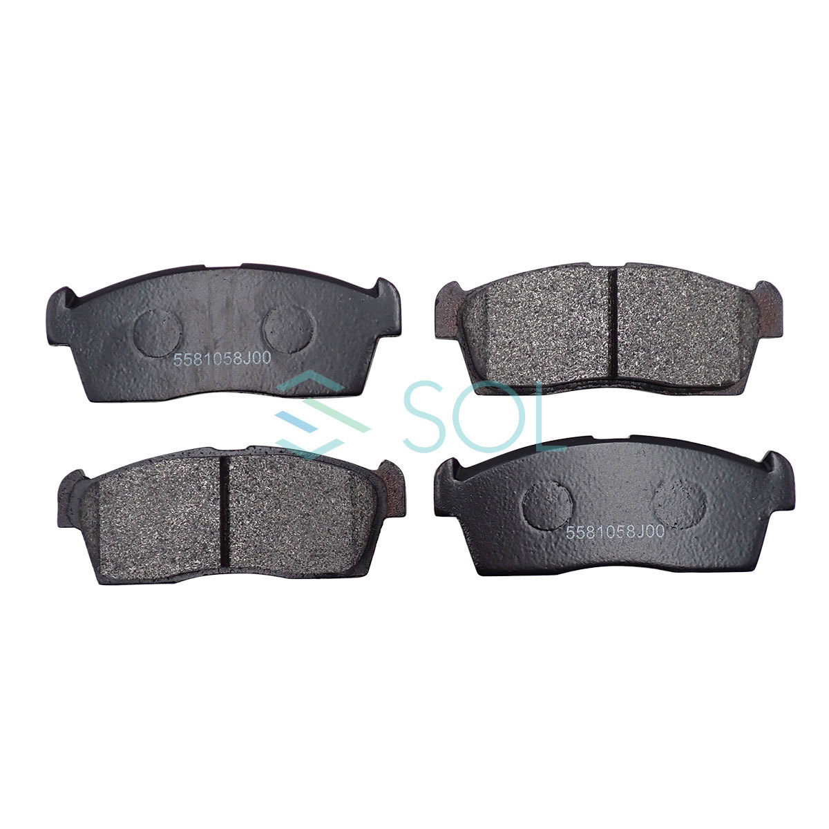  Suzuki twin (EC22S) Wagon R(MC11S MC12S MC21S MC22S MH21S) front brake pad left right set 55810-58J00 55810-74G00