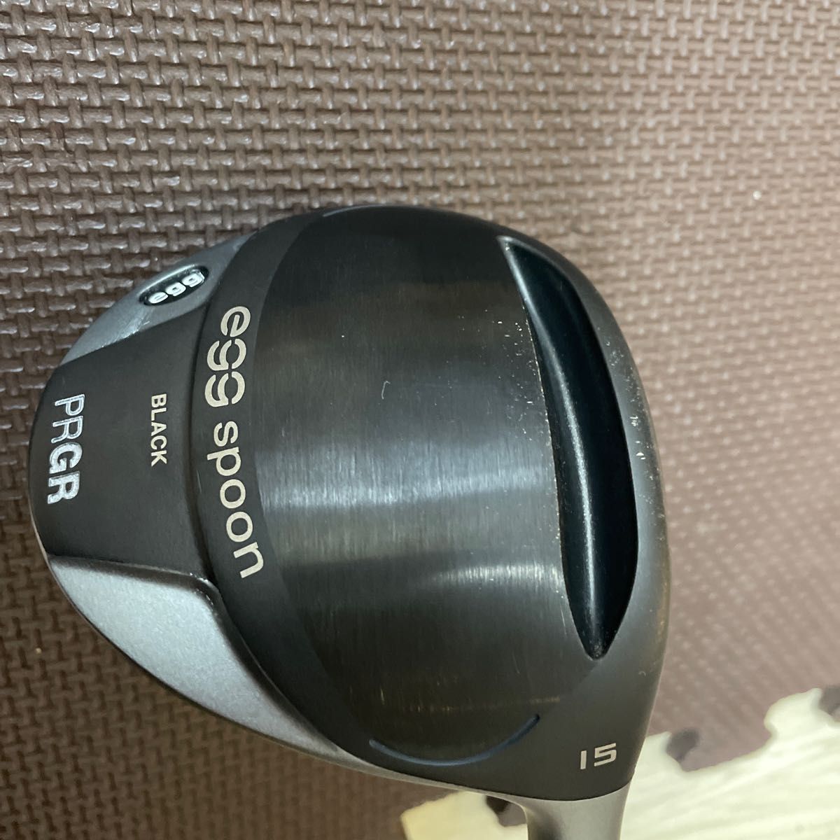 PRGA egg spoon black 15° フェアウェイ　シャフトツアーAD MD6x